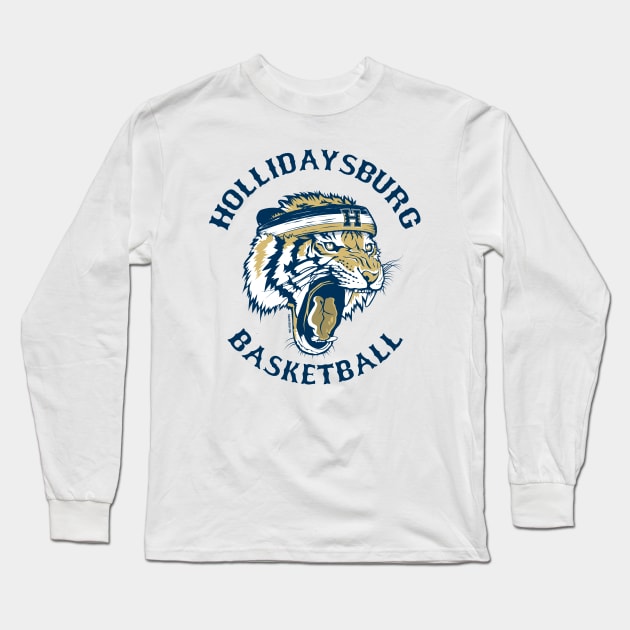 Hollidaysburg Basketball Long Sleeve T-Shirt by OutdoorMayhem